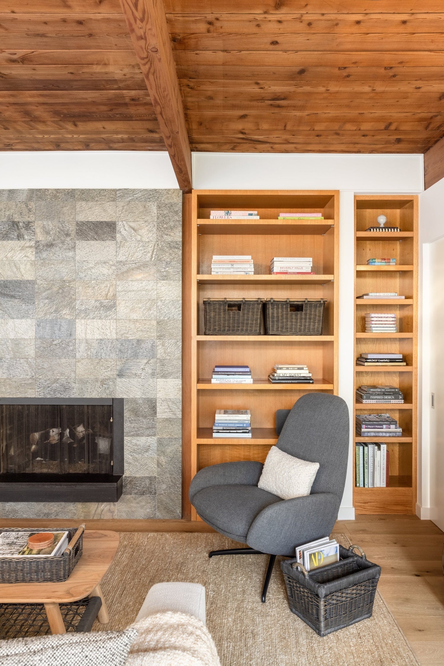 Creating Cozy Reading Nooks: Basket Storage for Books and Blankets