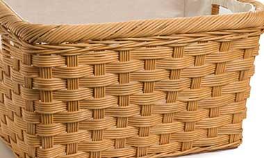 TheWarmHome Storage Basket - Large Baskets for Organizing Shelves, Storage  Bins Closet Organizer for Clothes Book Shelf Baby Toy Home Organization,  Fabric Storage Cubes, Decorative Golden Basket Gift…
