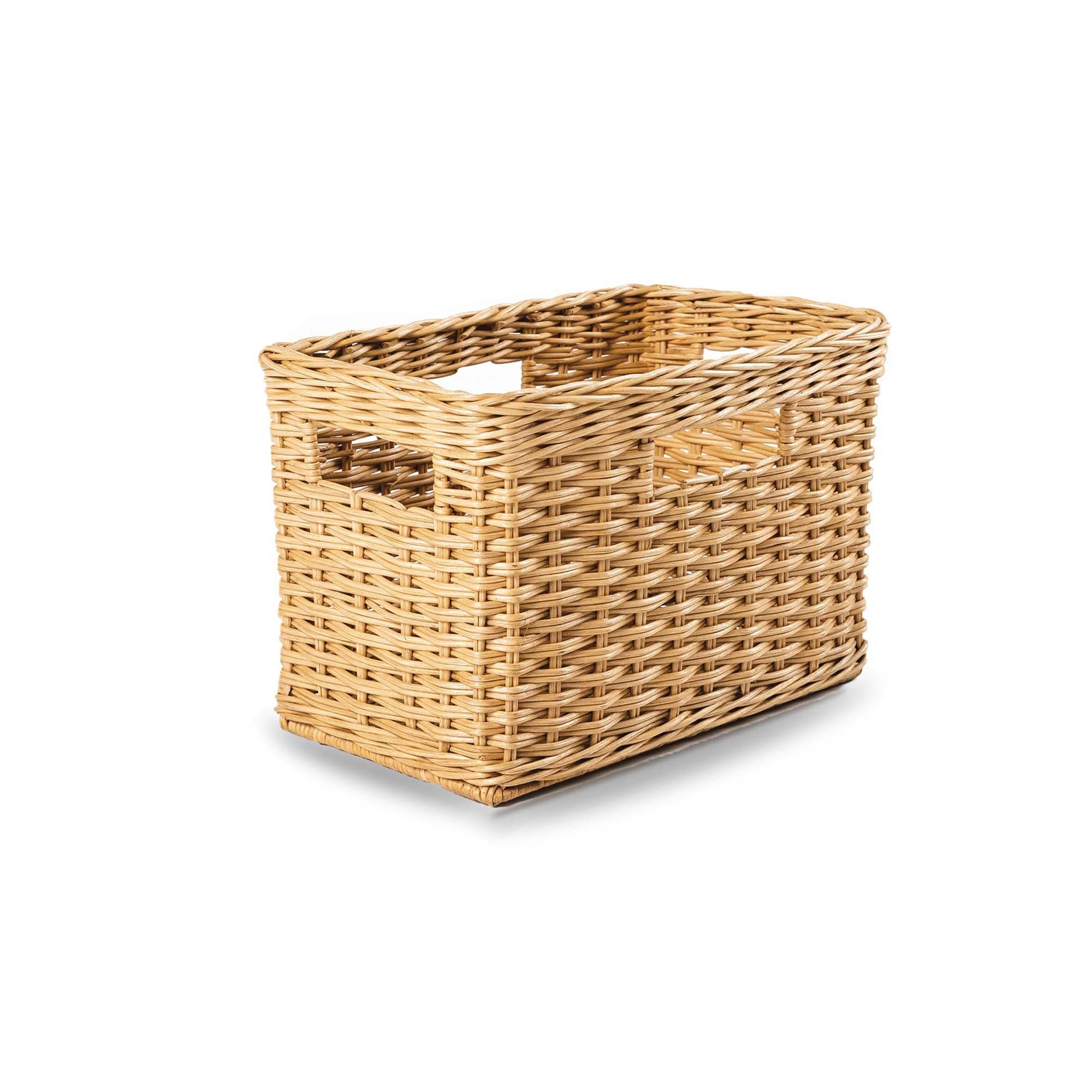 Storage Basket for Shelves, Large Rectangular Storage Basket