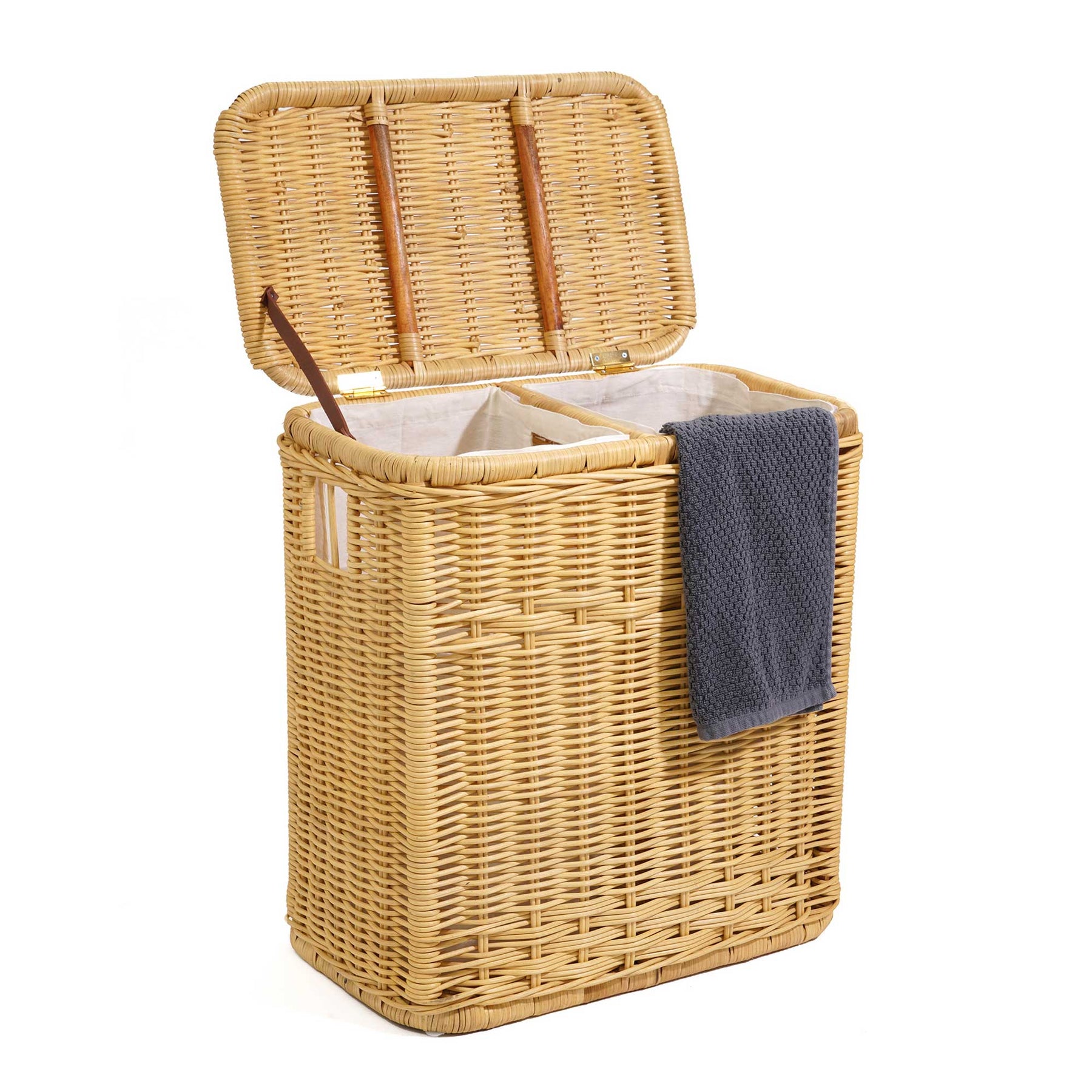 3 compartment deals hamper with lid