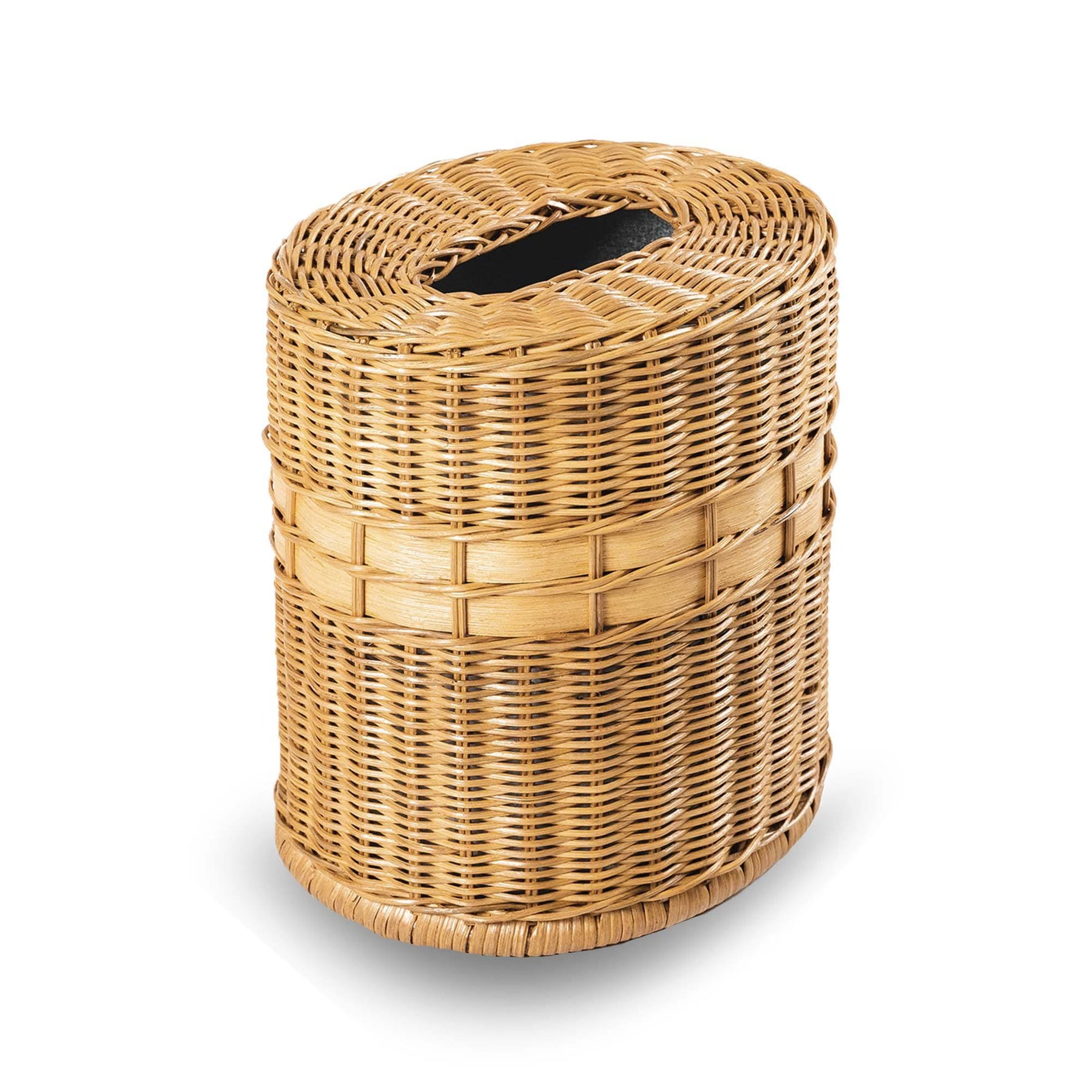 Wicker waste hot sale basket