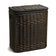 Narrow Rectangular Lidded Wicker Laundry Hamper | The Basket Lady