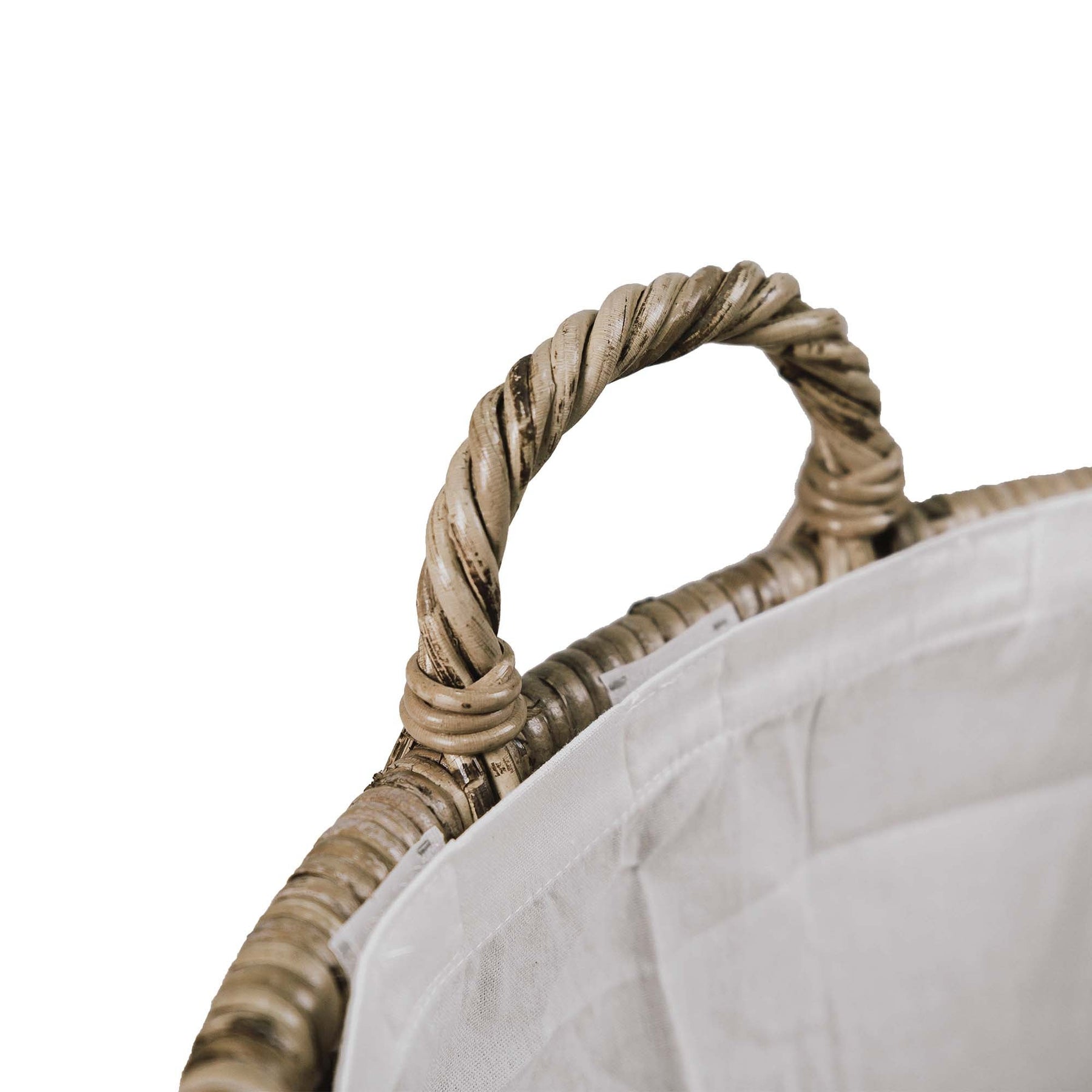 Oval Kubu Wicker Laundry Basket Storage Basket The Basket Lady