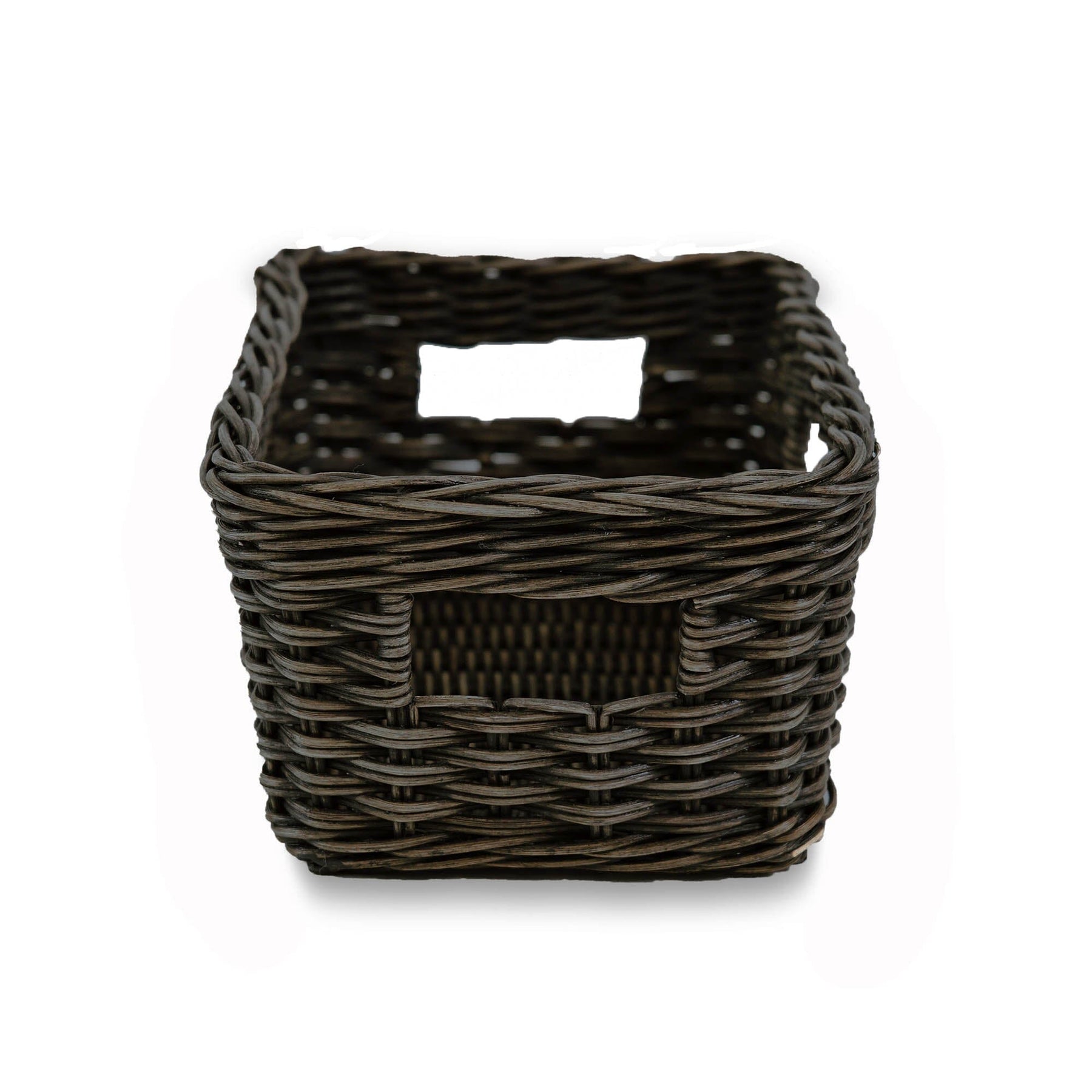 Rectangular Low Wicker Storage Basket – The Basket Lady
