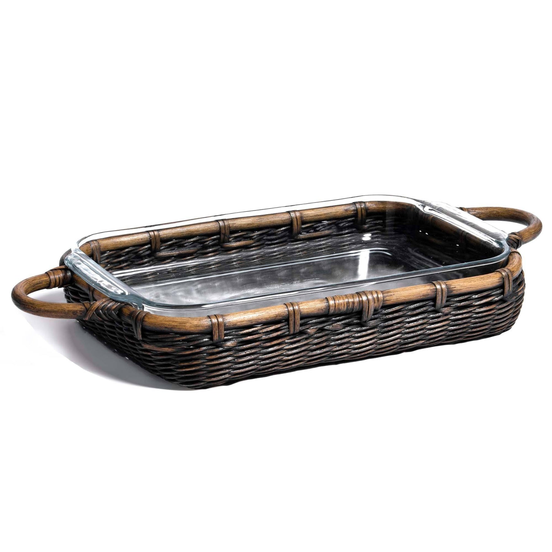 Wicker Casserole Serving Basket